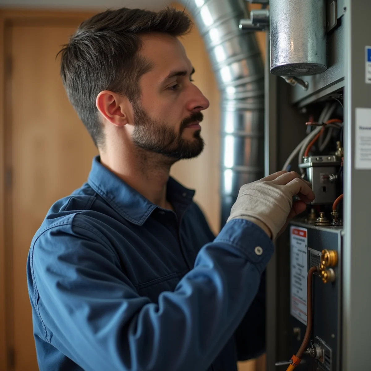 HVAC service at a Irwin, PA home by Werth-Aire