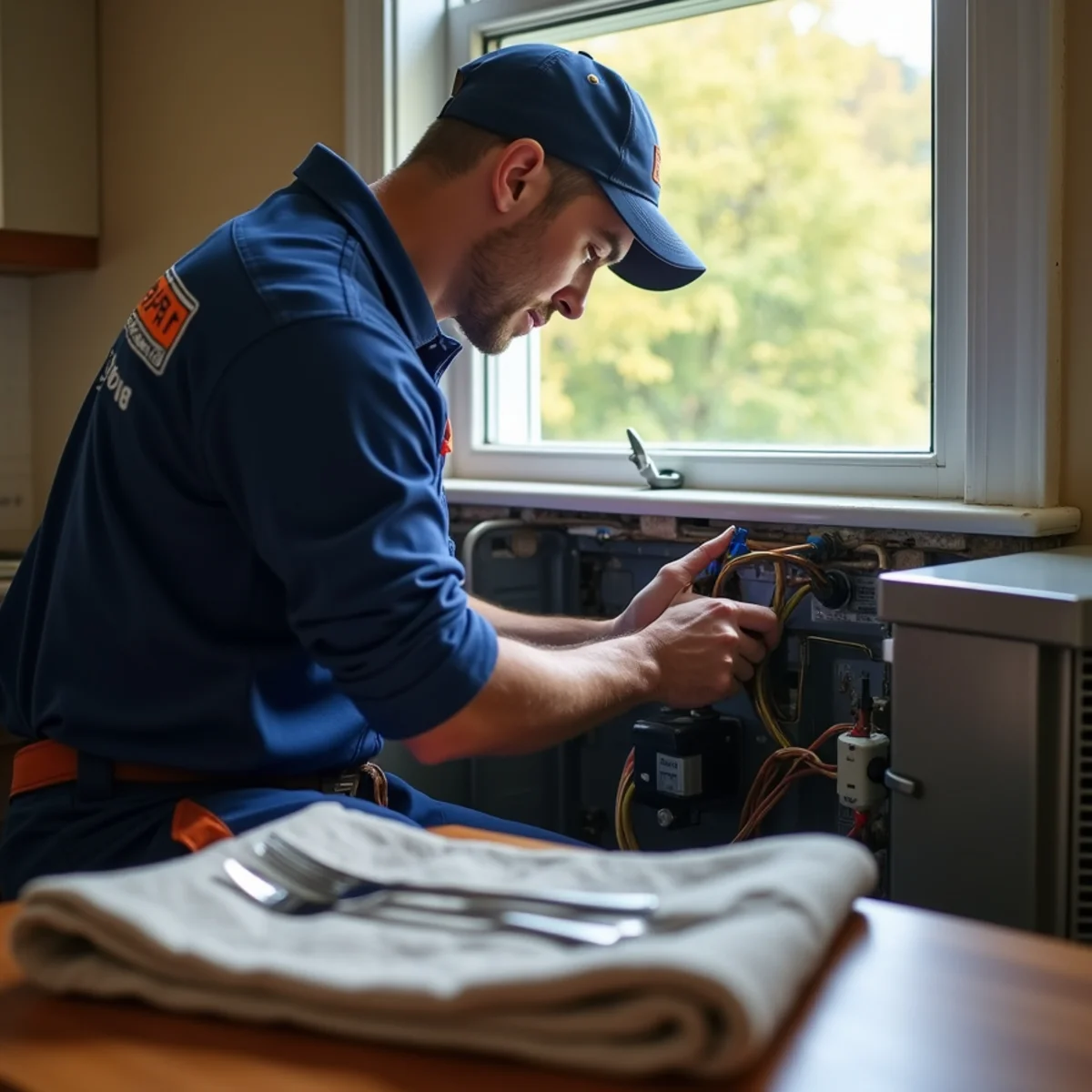 HVAC service at a McCandless, PA home by Werth-Aire